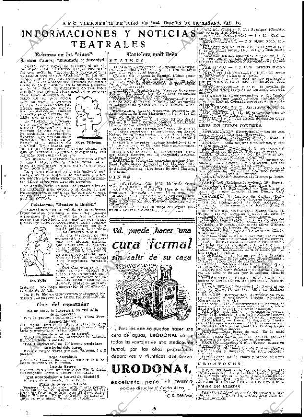 ABC MADRID 14-07-1944 página 17