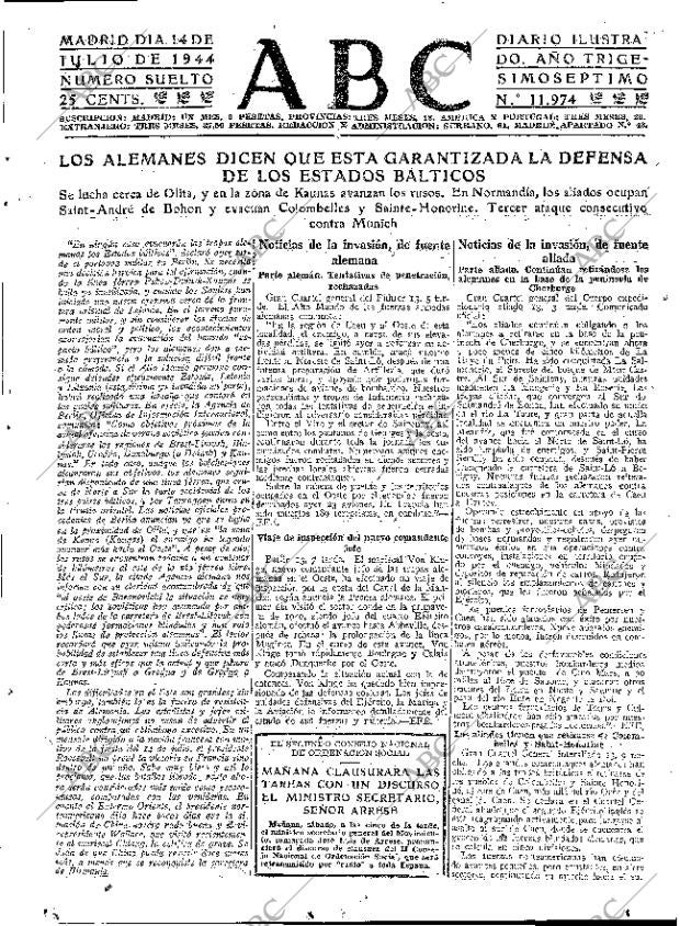 ABC MADRID 14-07-1944 página 7