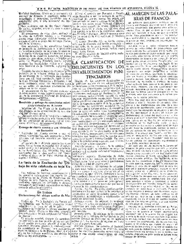 ABC SEVILLA 19-07-1944 página 11