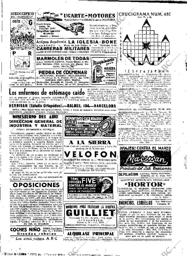 ABC MADRID 22-07-1944 página 2