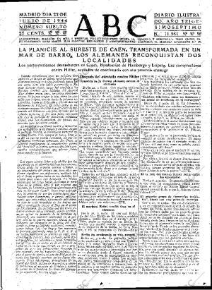 ABC MADRID 22-07-1944 página 7