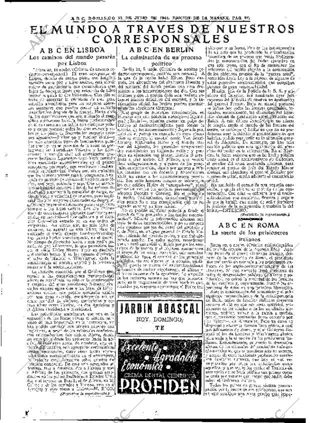 ABC MADRID 23-07-1944 página 21