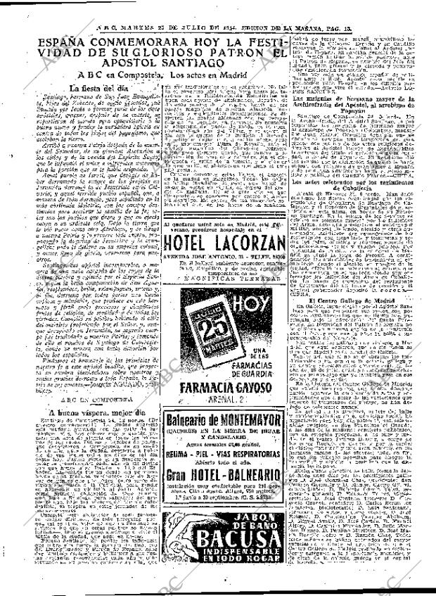 ABC MADRID 25-07-1944 página 13