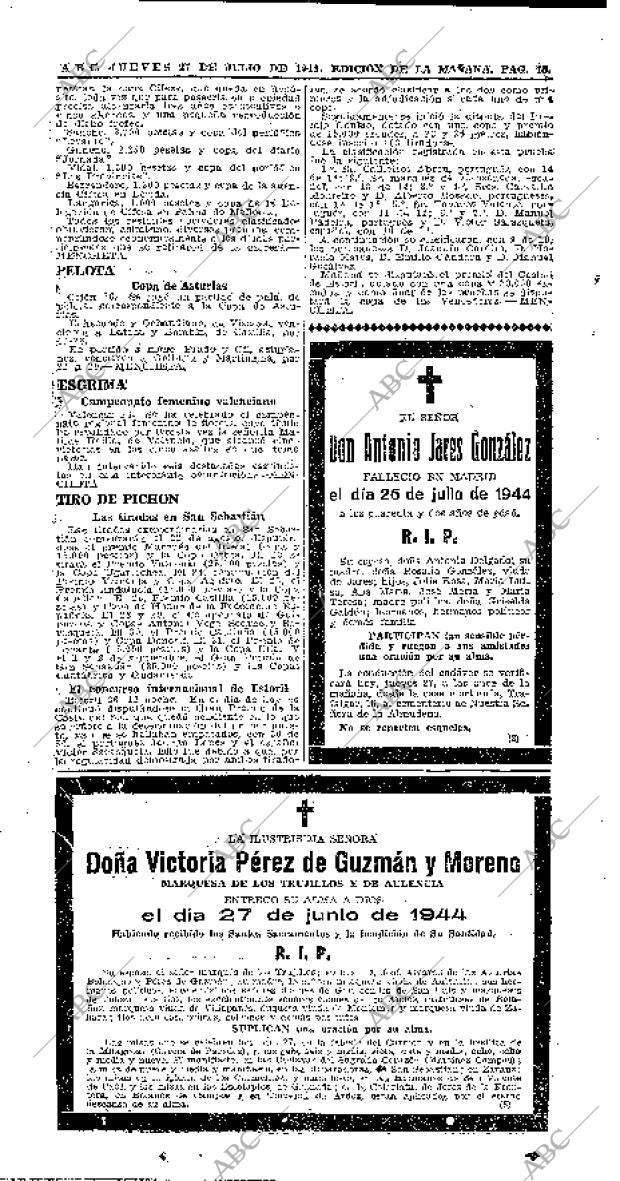 ABC MADRID 27-07-1944 página 18