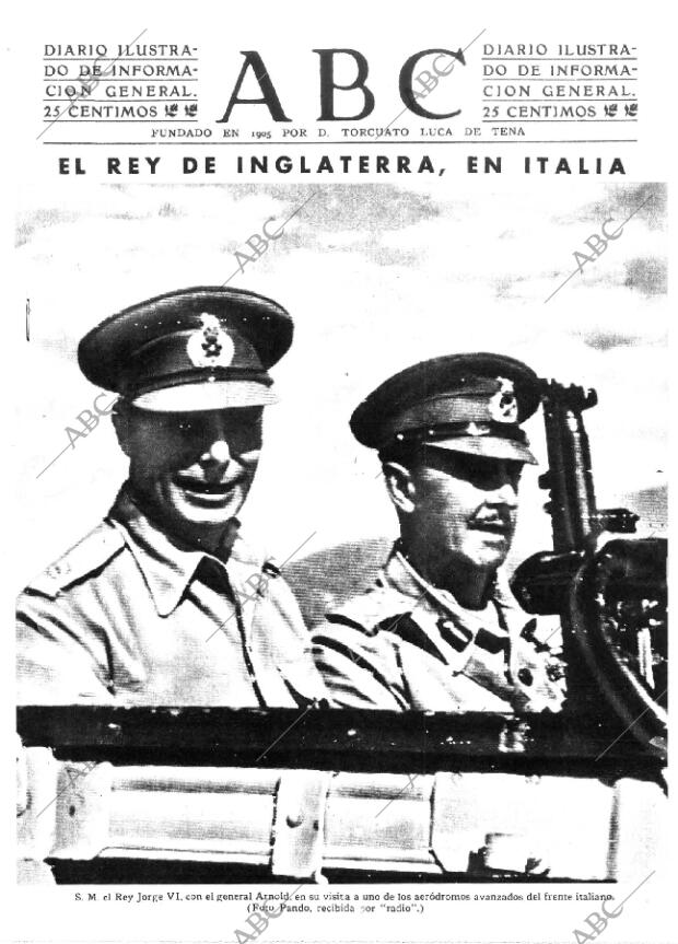 ABC MADRID 28-07-1944 página 1