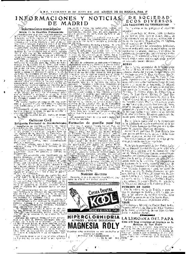 ABC MADRID 28-07-1944 página 15