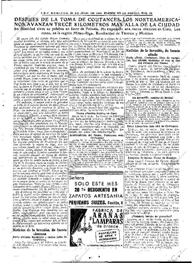 ABC MADRID 30-07-1944 página 17