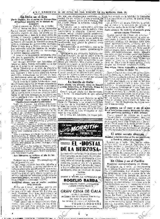 ABC MADRID 30-07-1944 página 18
