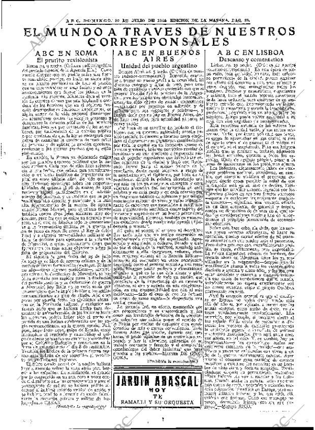 ABC MADRID 30-07-1944 página 23