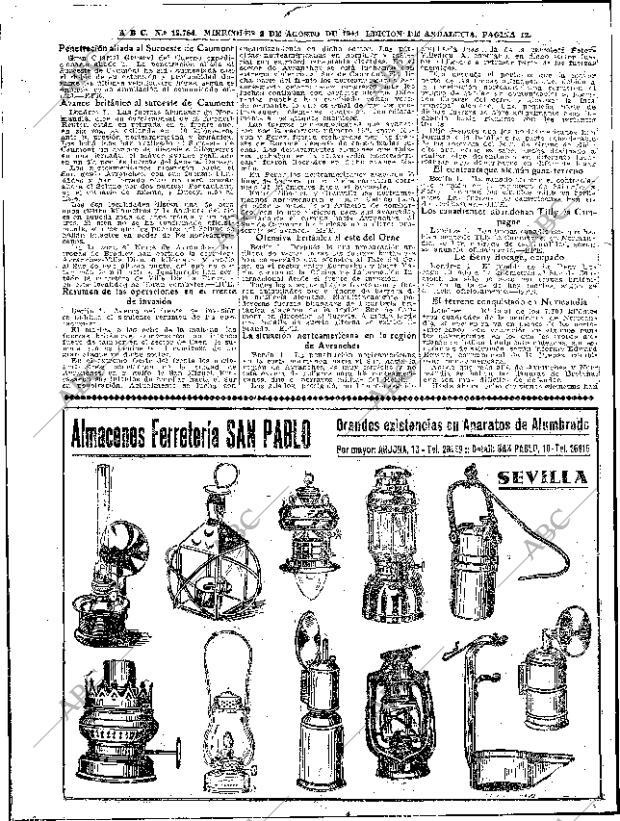ABC SEVILLA 02-08-1944 página 12