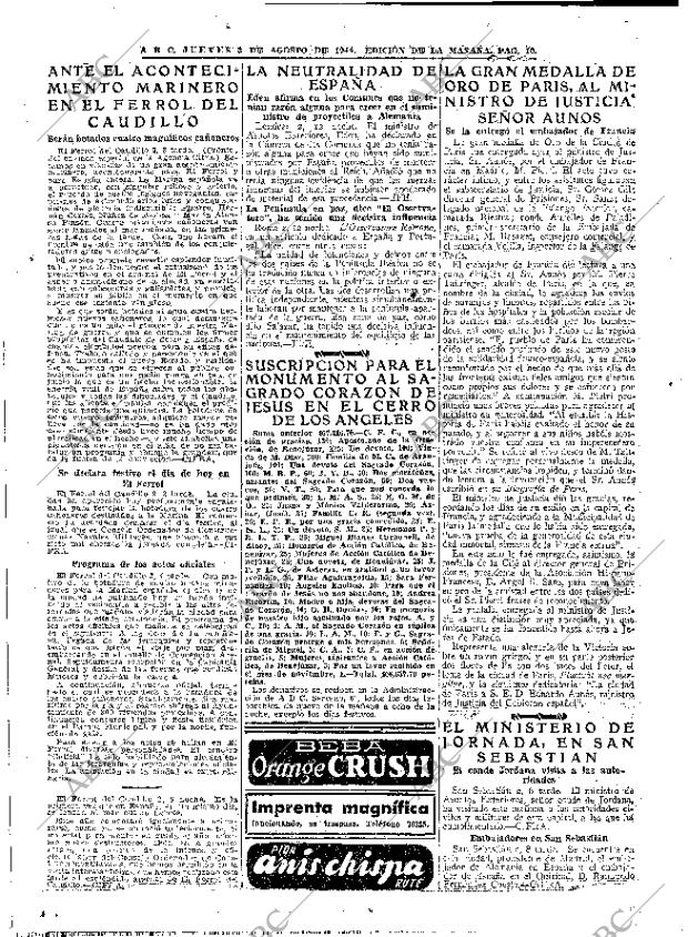 ABC MADRID 03-08-1944 página 8