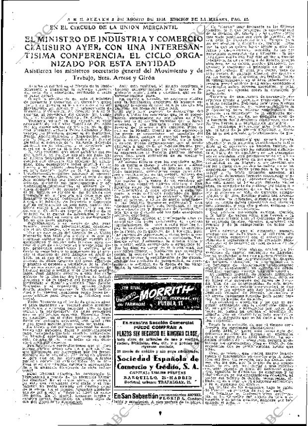 ABC MADRID 03-08-1944 página 9