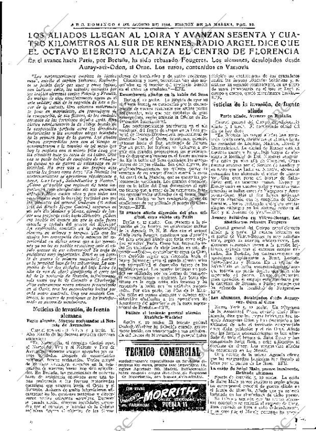 ABC MADRID 06-08-1944 página 19