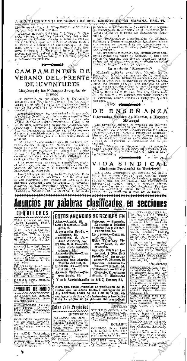 ABC MADRID 11-08-1944 página 17