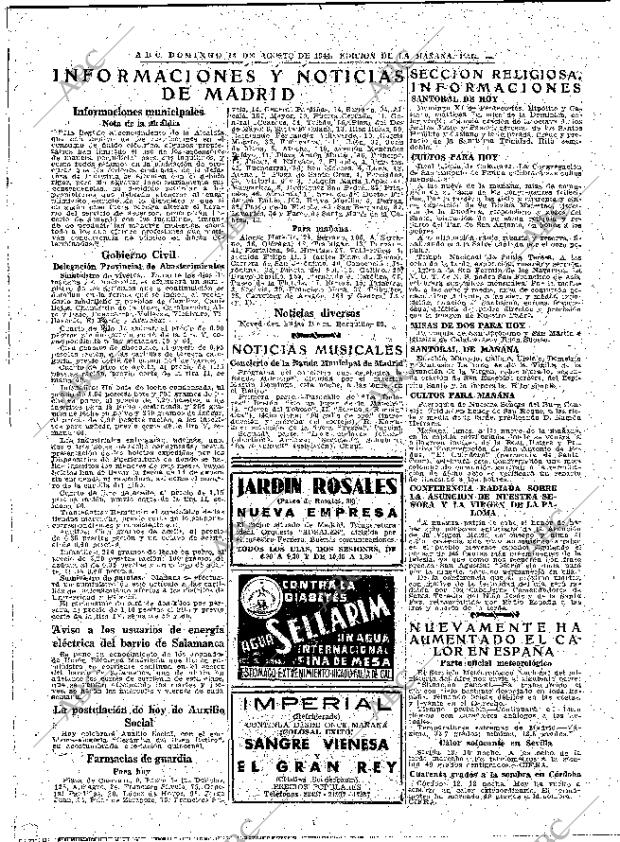 ABC MADRID 13-08-1944 página 16