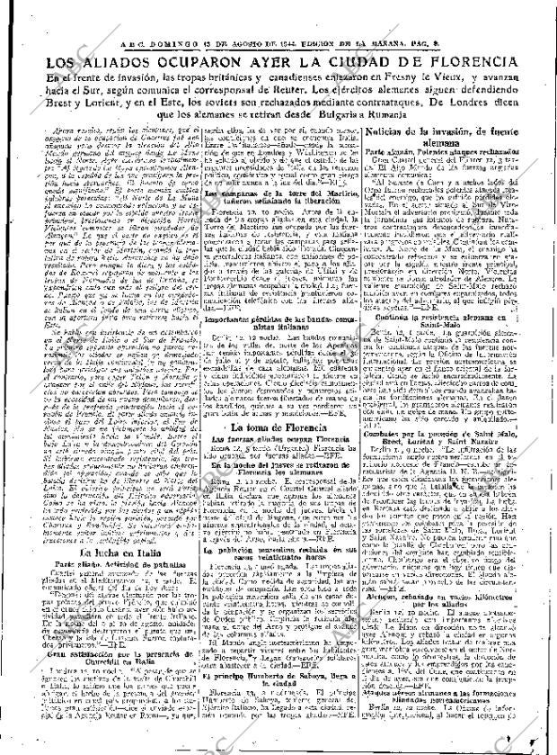 ABC MADRID 13-08-1944 página 9
