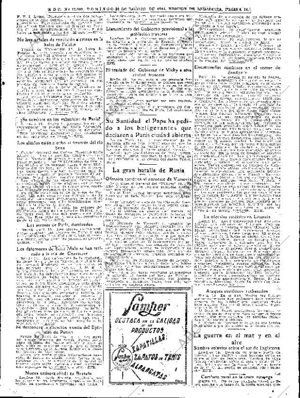 ABC SEVILLA 20-08-1944 página 11