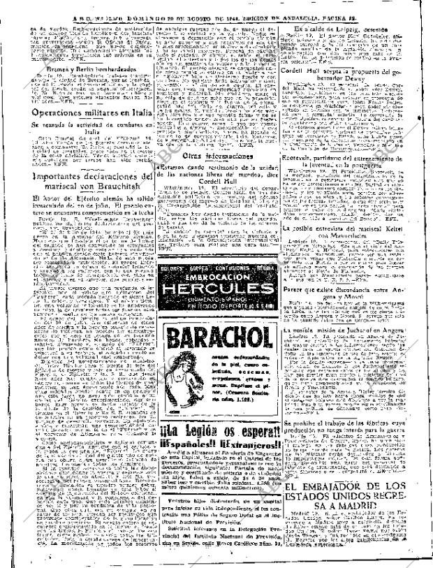 ABC SEVILLA 20-08-1944 página 12