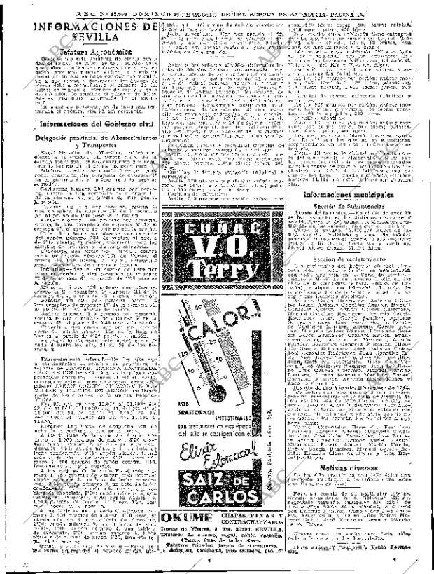 ABC SEVILLA 20-08-1944 página 15