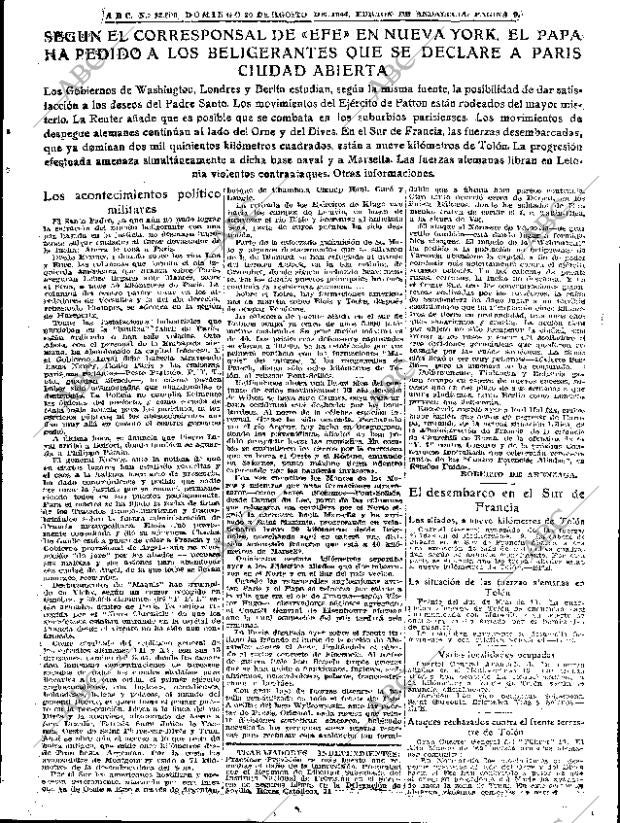 ABC SEVILLA 20-08-1944 página 9