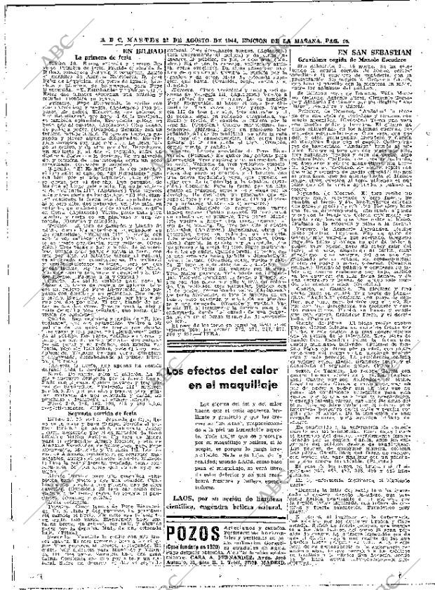ABC MADRID 22-08-1944 página 16