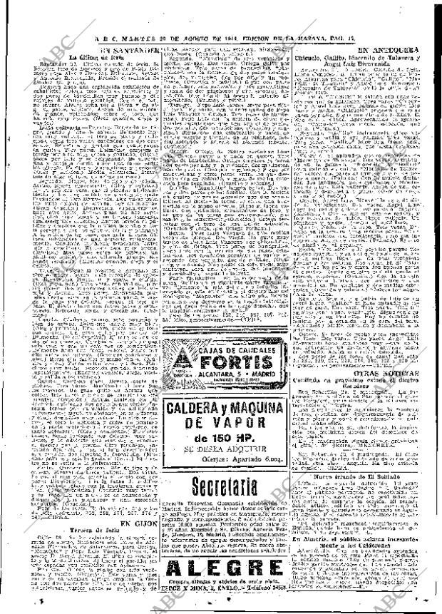 ABC MADRID 22-08-1944 página 17