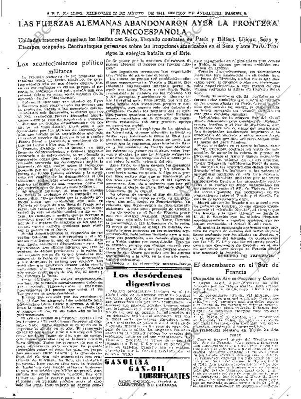 ABC SEVILLA 23-08-1944 página 5