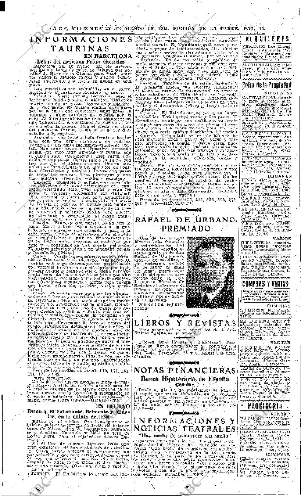 ABC MADRID 25-08-1944 página 15