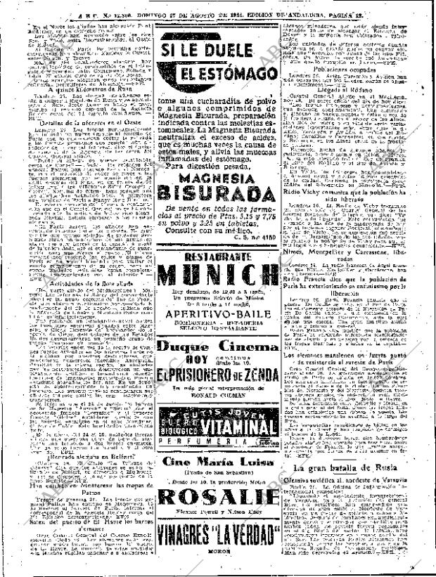 ABC SEVILLA 27-08-1944 página 12