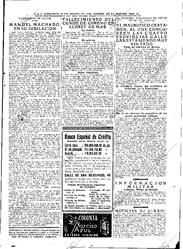 ABC MADRID 30-08-1944 página 13