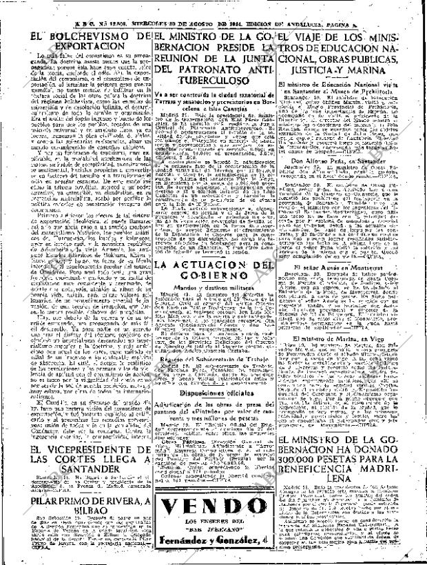 ABC SEVILLA 30-08-1944 página 4