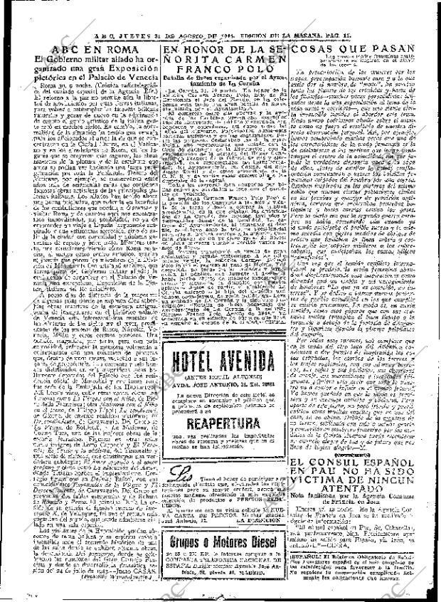 ABC MADRID 31-08-1944 página 11