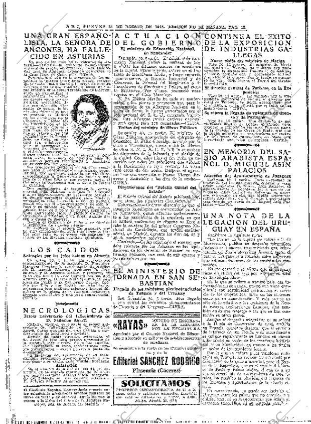 ABC MADRID 31-08-1944 página 12
