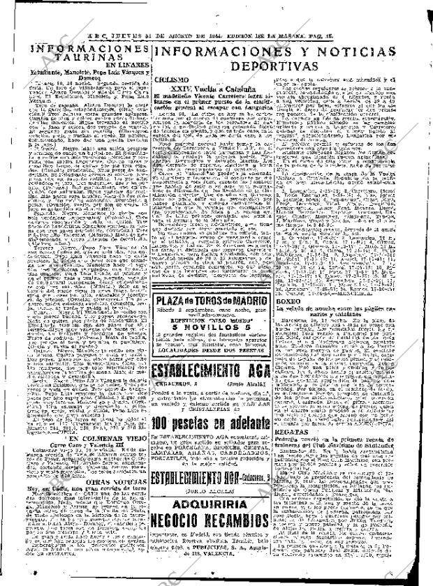 ABC MADRID 31-08-1944 página 15