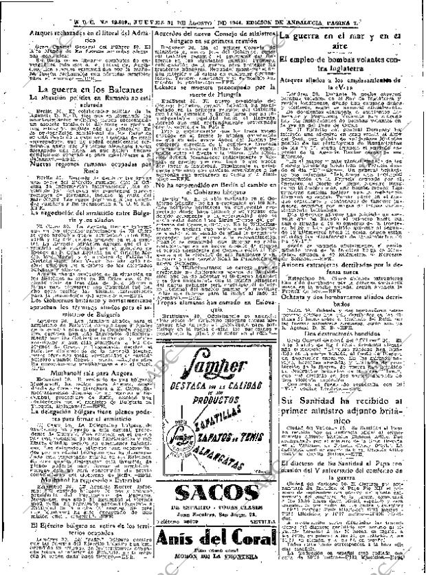 ABC SEVILLA 31-08-1944 página 7