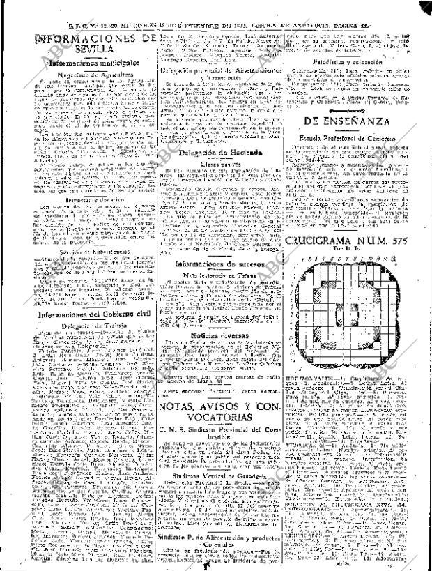 ABC SEVILLA 13-09-1944 página 11
