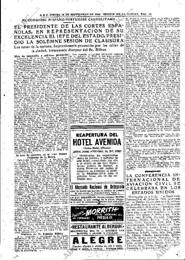 ABC MADRID 14-09-1944 página 11
