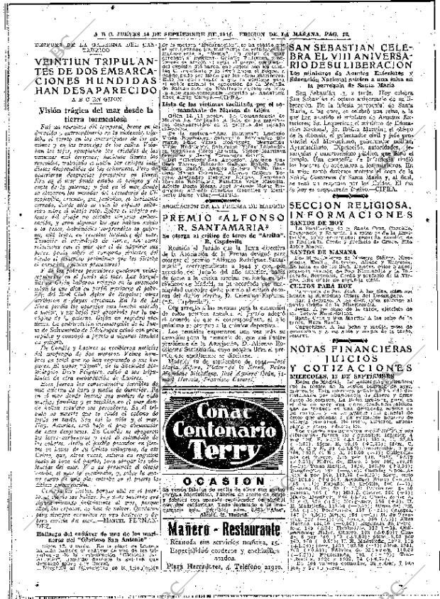 ABC MADRID 14-09-1944 página 12