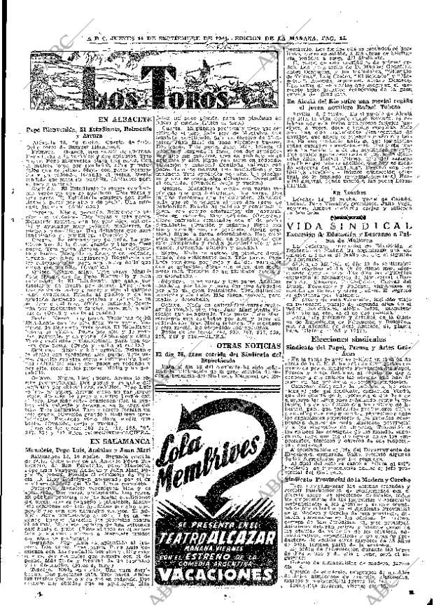 ABC MADRID 14-09-1944 página 15