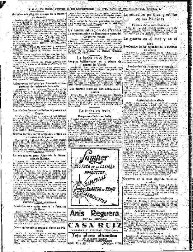 ABC SEVILLA 14-09-1944 página 6