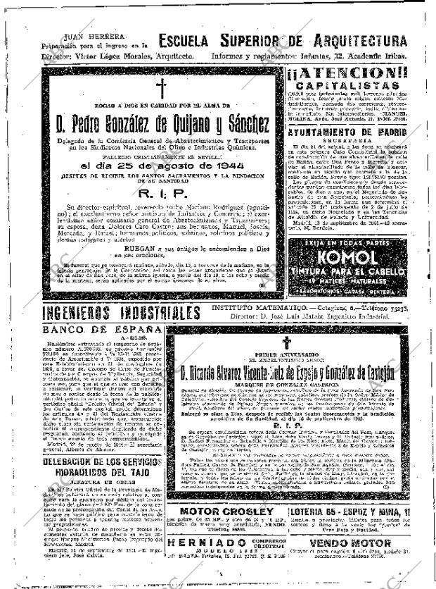 ABC MADRID 15-09-1944 página 16