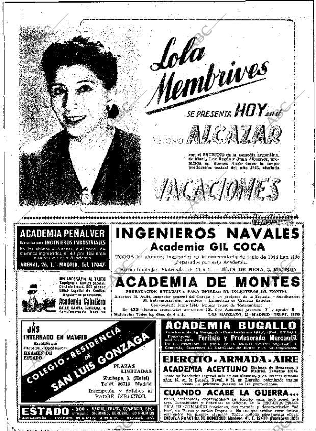 ABC MADRID 15-09-1944 página 4