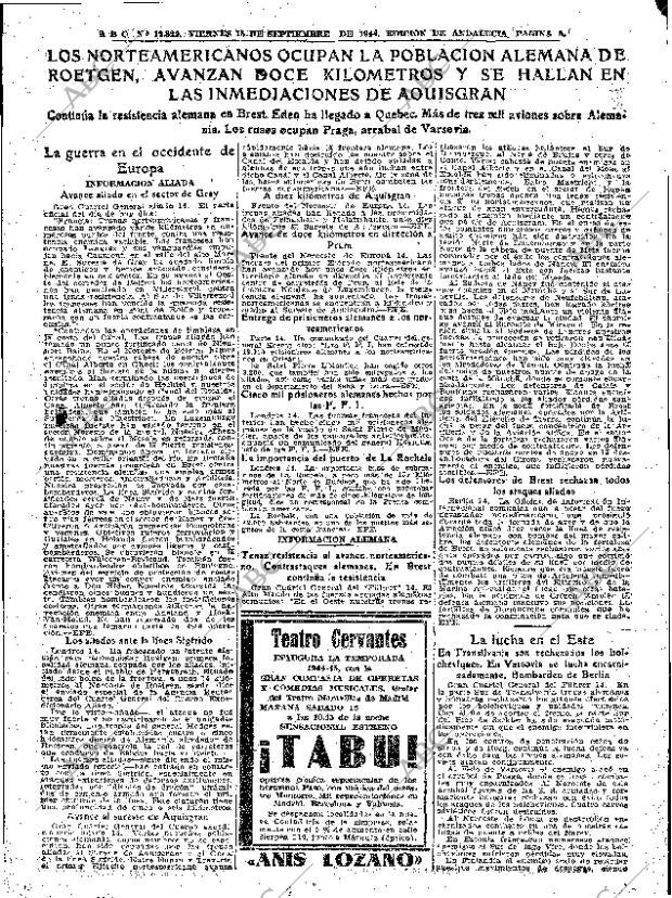 ABC SEVILLA 15-09-1944 página 5