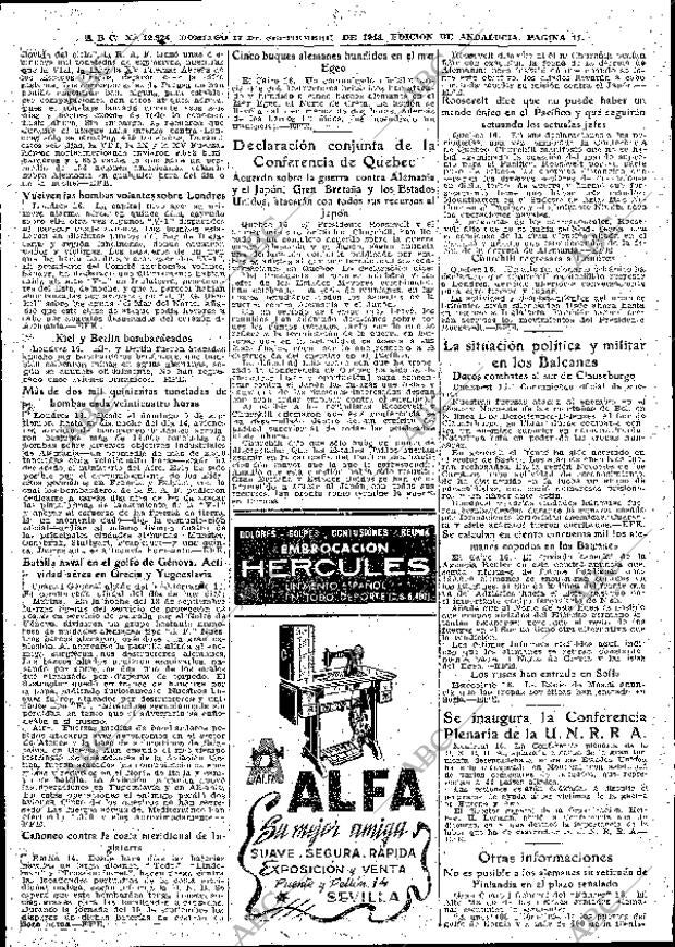 ABC SEVILLA 17-09-1944 página 11