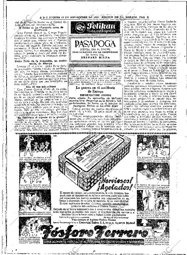 ABC MADRID 19-09-1944 página 8