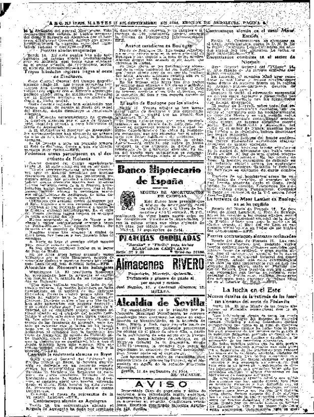 ABC SEVILLA 19-09-1944 página 6