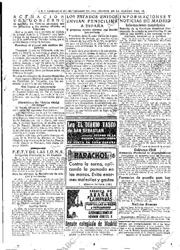 ABC MADRID 22-09-1944 página 13