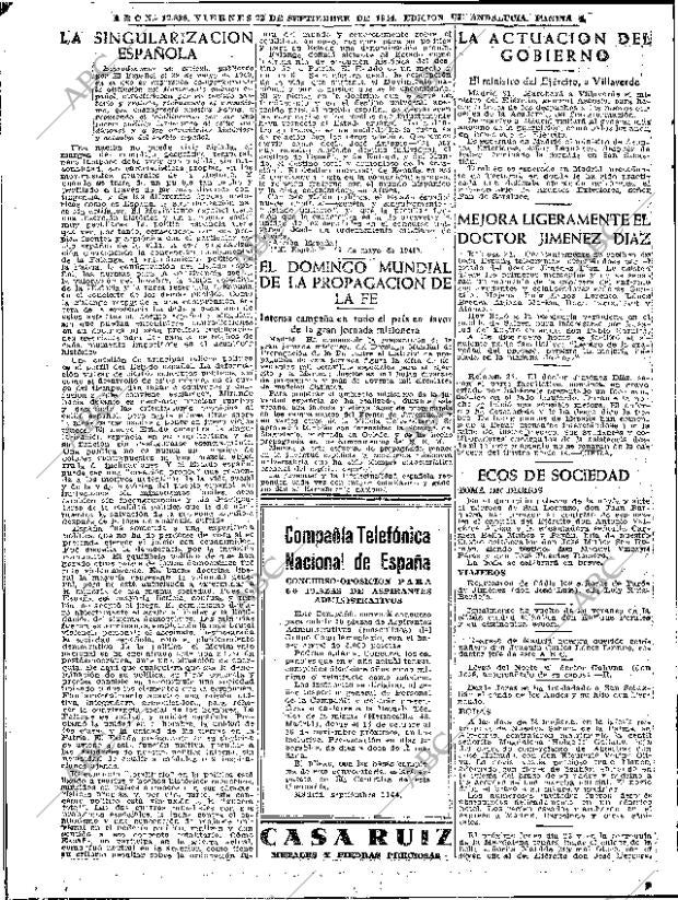 ABC SEVILLA 22-09-1944 página 4
