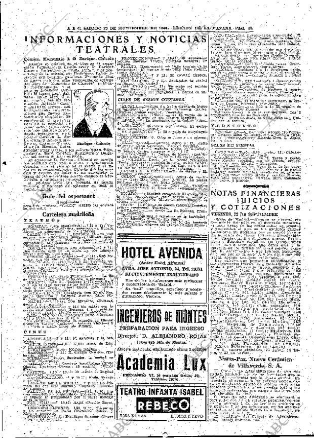 ABC MADRID 23-09-1944 página 15