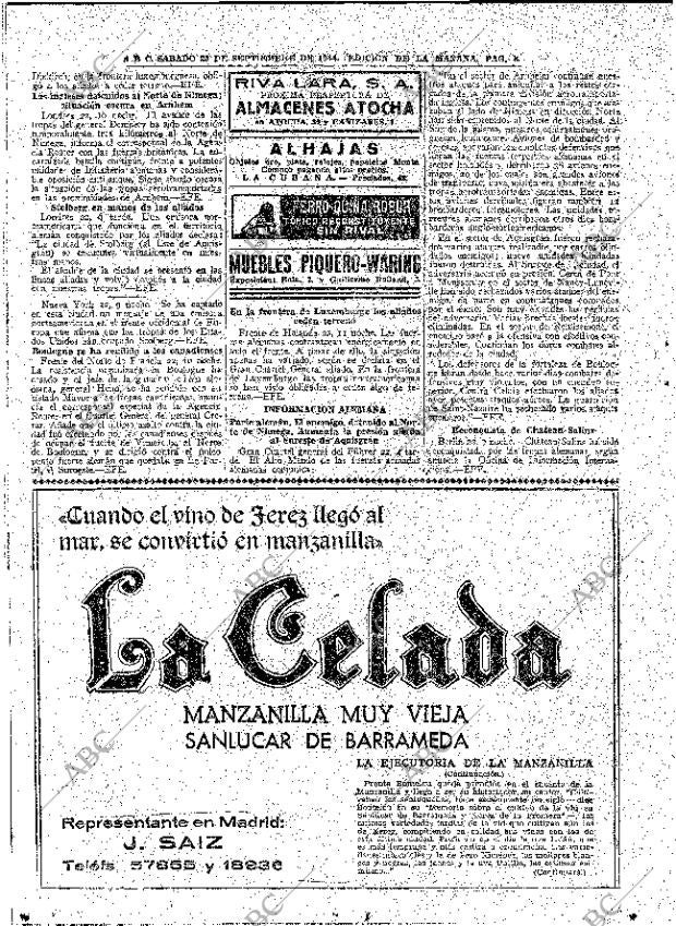 ABC MADRID 23-09-1944 página 8